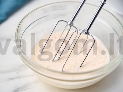 Sausainiai „Glagolikai“ Žingsnis 1