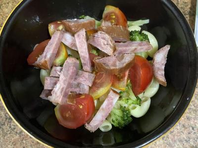 Makaronų salotas „Sprogimas“ Žingsnis 3