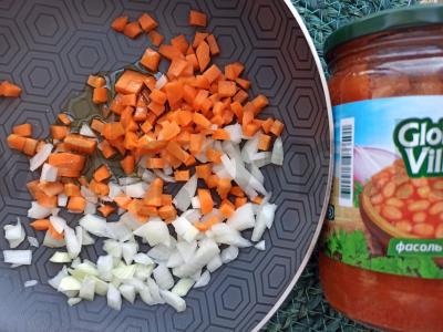 Kalakutienos pupelių sriuba Žingsnis 3