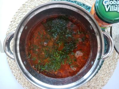 Kalakutienos pupelių sriuba Žingsnis 6