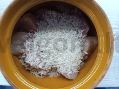 Vištienos filė su ryžiais puode Žingsnis 2