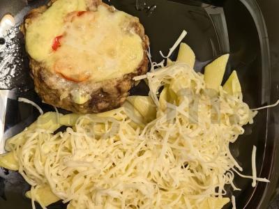 Kotletai po šubėmis su makaronais Žingsnis 7