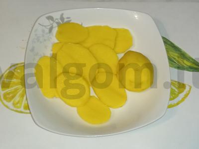 Kiaulienos kepsnys po bulvėmis su sūriu Žingsnis 5