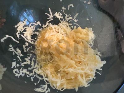 Spagettini makaronai su kalakutienos kumpiu Žingsnis 3