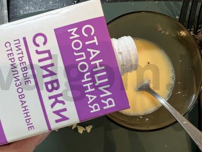 Spagettini makaronai su kalakutienos kumpiu Žingsnis 5