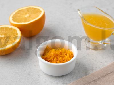 Apelsininis karštas šokoladas Žingsnis 1