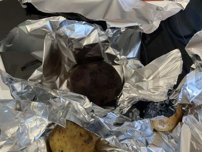 Šiltas vinigretas „Kaip iš orkaitės“ Žingsnis 1