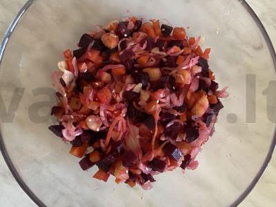 Šiltas vinigretas „Kaip iš orkaitės“ pagrindine nuotrauka