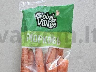 Vitaminų salotas su daržovėmis, žolelėmis ir acto padažu Žingsnis 1