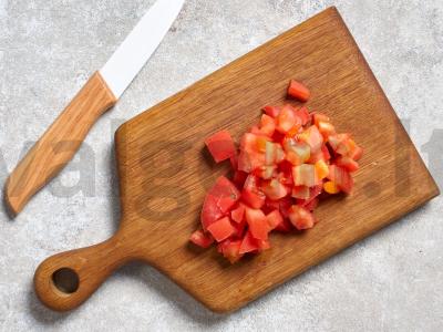 Salotos su tunu ir ryžiais Žingsnis 2