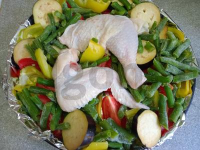 Vištiena, kepta su daržovėmis Žingsnis 5