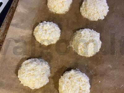 Kokosų sausainiai „Raiškus skonis“ Žingsnis 3