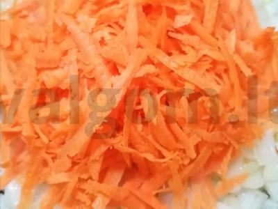 Sriuba su kukuliais ir žolelėmis Žingsnis 3