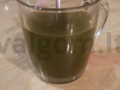 Matcha japonų su medumi pagrindine nuotrauka