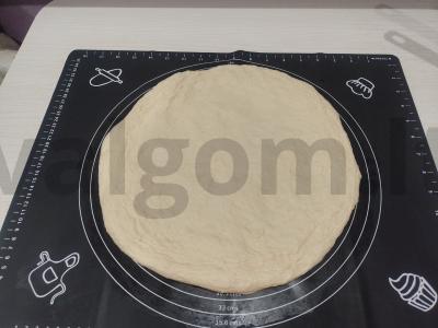 Osėtinė pyragas su česnakine žole Žingsnis 5