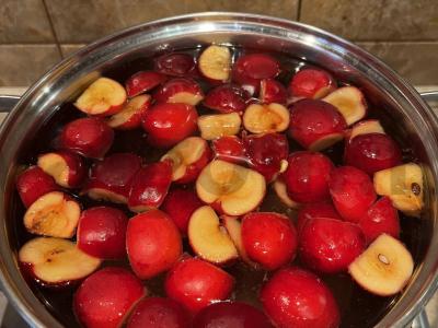 Ranetki kompotas Žingsnis 2