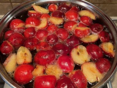 Ranetki kompotas Žingsnis 3