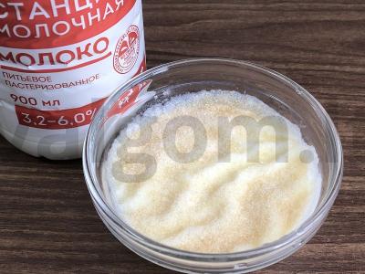 Nesaldintas tortas „Varškės obuoliukas“ Žingsnis 1