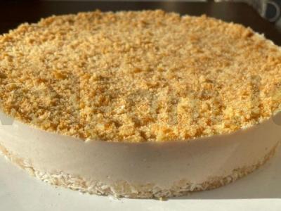 Nesaldintas tortas „Varškės obuoliukas“ Žingsnis 9