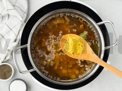 Baltųjų grybų sriuba Žingsnis 5