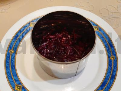 Sluoksniuotas salotas su šlakiu Žingsnis 7