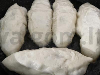 Pyragėliai su pievagrybiais, svogūnais ir bulvėmis Žingsnis 8