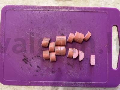 Varškės tartaletės su pieno dešrele Žingsnis 8