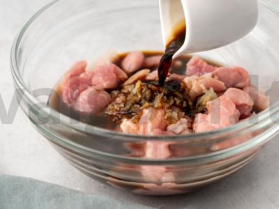 Mėsa tailandiškai su daržovėmis Žingsnis 3