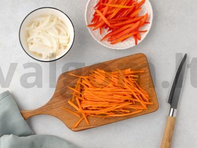 Mėsa tailandiškai su daržovėmis Žingsnis 5