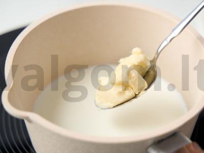 Namų ledai iš pieno Žingsnis 2