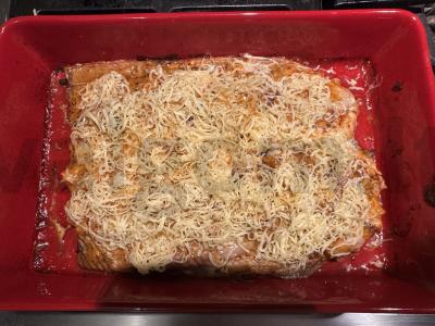 Lašiša po sūriu pietums Žingsnis 4