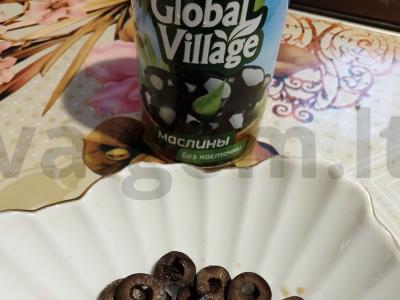 Švelnus salotas su tunu ir alyvuogėmis Žingsnis 1