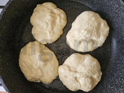 Purūs blynai su grietine Žingsnis 5