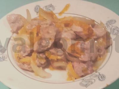 Troškinta mėsa su kečupu Žingsnis 3