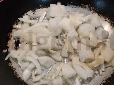 Žirnių košė su svogūnais Žingsnis 2