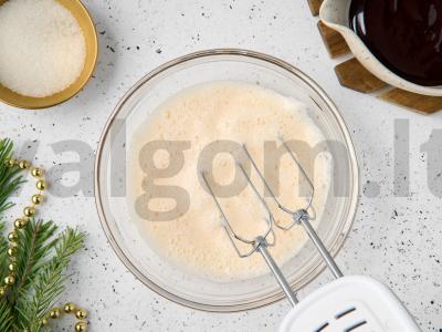 Kalėdiniai „Eglutės“ Brownie Žingsnis 2