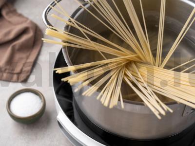 Spagečiai su alyvuogėmis ir artišokais Žingsnis 1