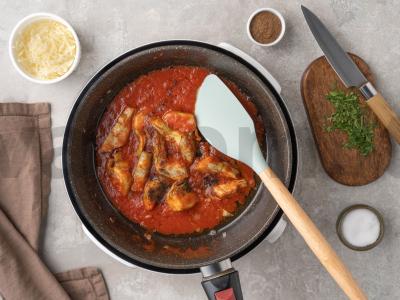 Spagečiai su alyvuogėmis ir artišokais Žingsnis 5