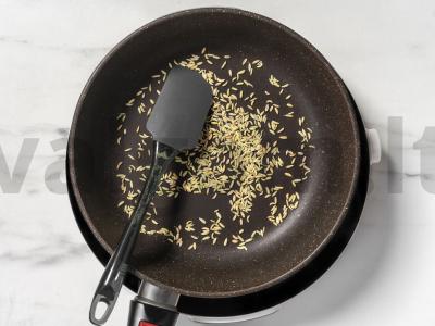 Salotos su kepta burokėliais ir uogomis Žingsnis 2