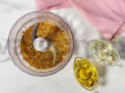 Salotos su kepta burokėliais ir uogomis Žingsnis 5