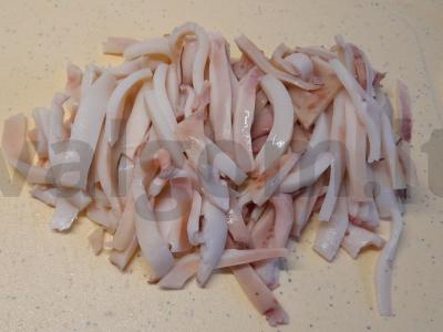 Farfalle su kalmarais ir daržovėmis Žingsnis 2