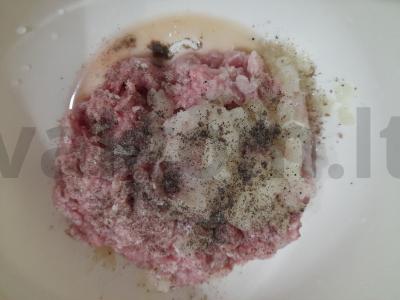 Kotletai su krapais ir sviestu garuose Žingsnis 4