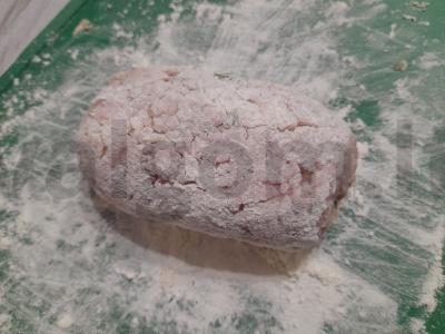 Kotletai su krapais ir sviestu garuose Žingsnis 11