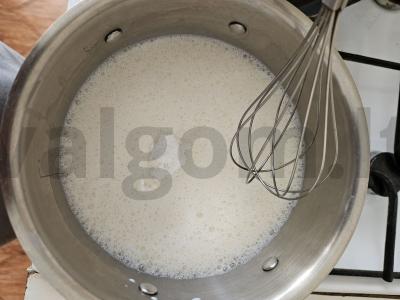 Natūralus jogurtas su aviečių pagrindu Žingsnis 2