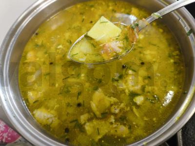 Vištienos troškinio sriuba pagrindine nuotrauka