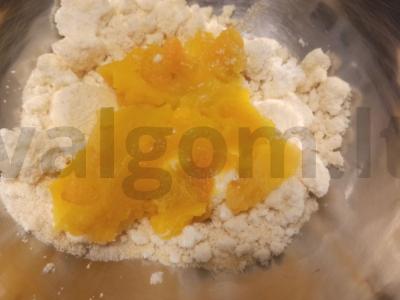 Varškės-moliūgų apkepas Žingsnis 4