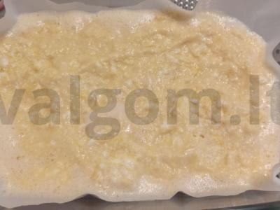 Varškės-moliūgų apkepas Žingsnis 6