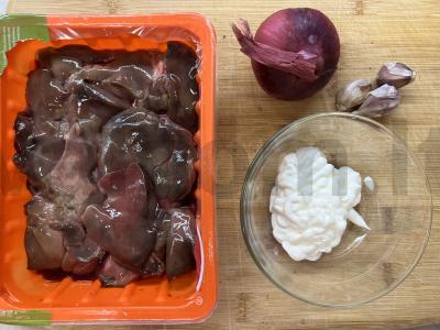 Troškinta vištienos kepenėlė su grikiais Žingsnis 1