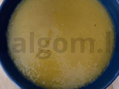 Daržovių sriuba iš cukinijų ir bulvių „Tas pats“ Žingsnis 6