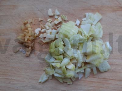 Žalioji prieskoninė lęšių vakarienė Žingsnis 1